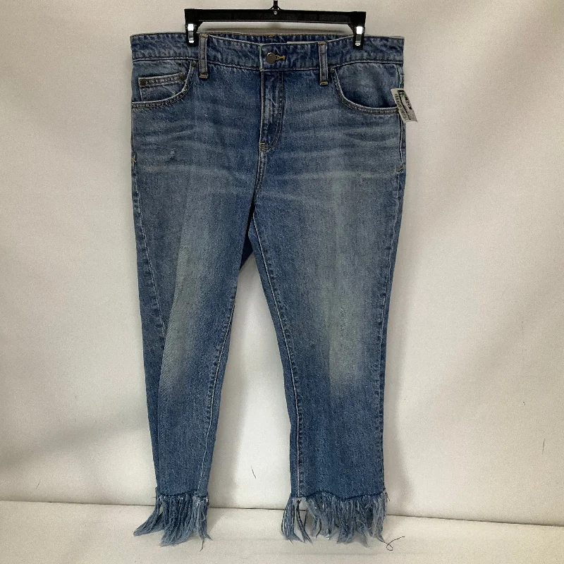 Jeans Boyfriend By Pilcro In Blue Denim, Size: 10