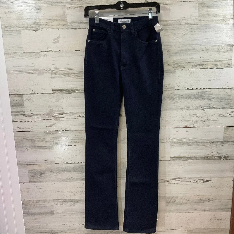 Jeans Flared By WEWOREWHAT In Blue Denim, Size: 4