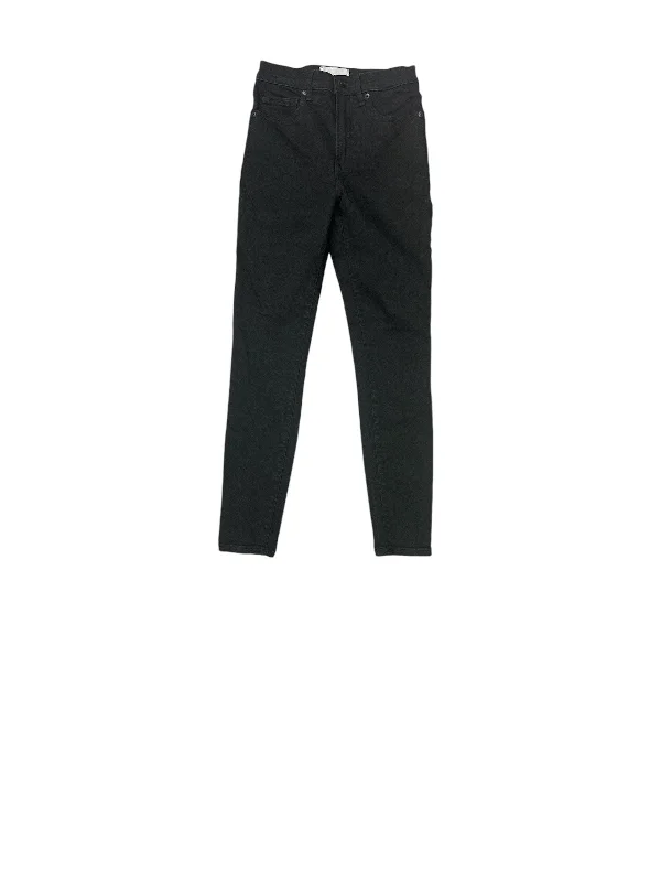 Jeans Skinny By Everlane In Black Denim, Size: 6