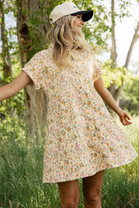 Baldwin Floral Babydoll Dress