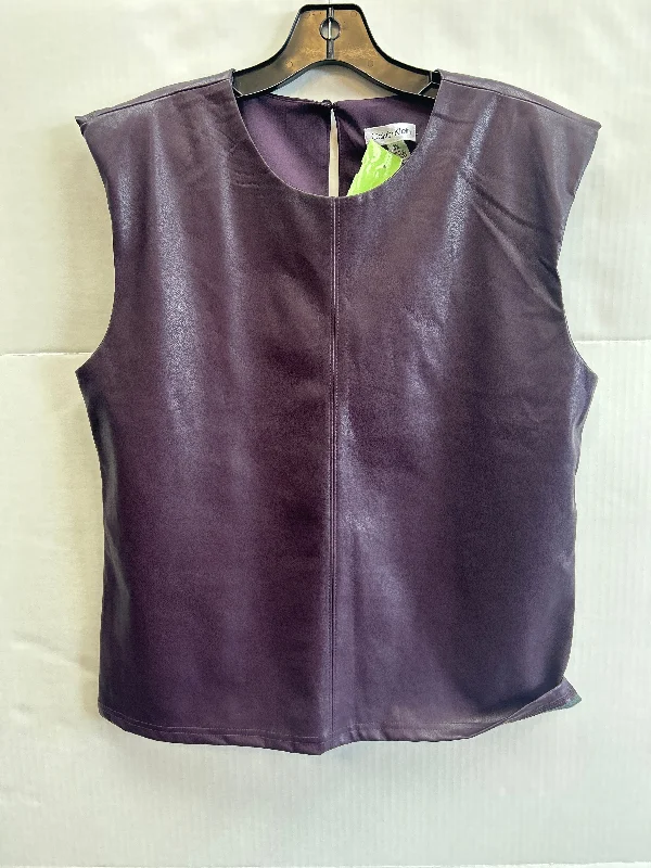 Top Sleeveless By Calvin Klein  Size: M