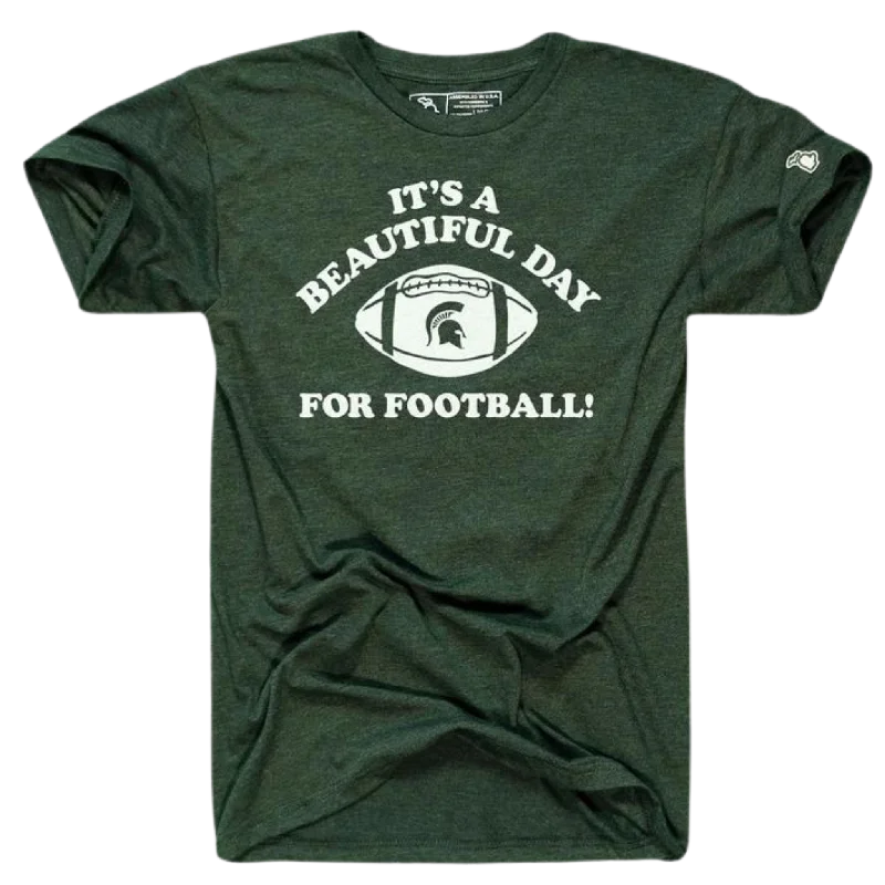 Michigan State "It's a Beautiful Day for Football!" T-shirt