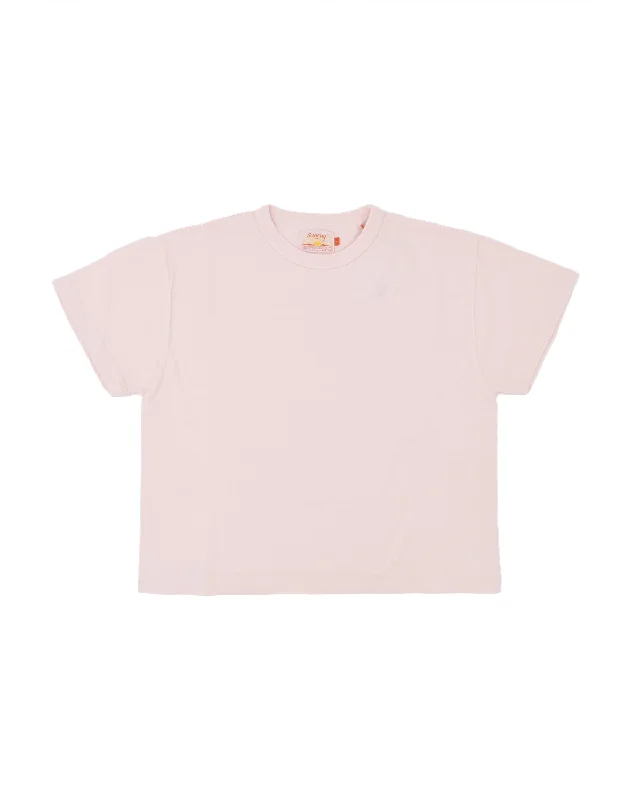 Sunray Hi'aka Mauve Pink Cropped Tee