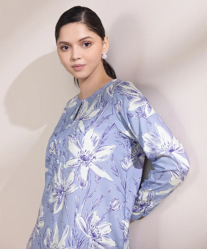 Printed Linen Shirt