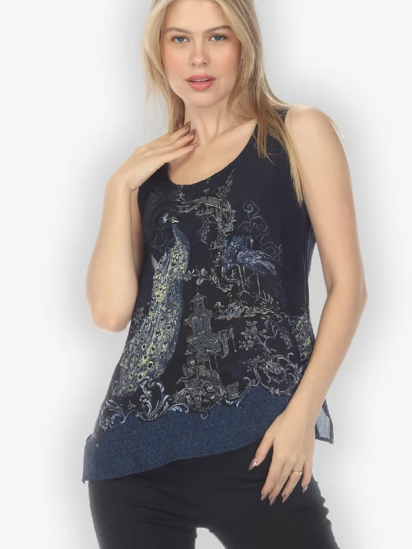 Chinoiserie Japan Tank Top