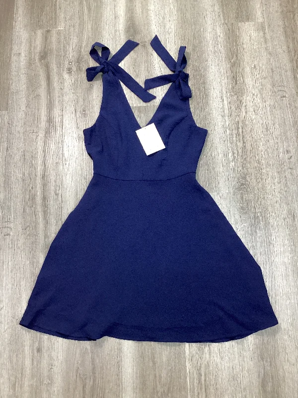 Dress Casual Midi By Altard State In Navy, Size: M