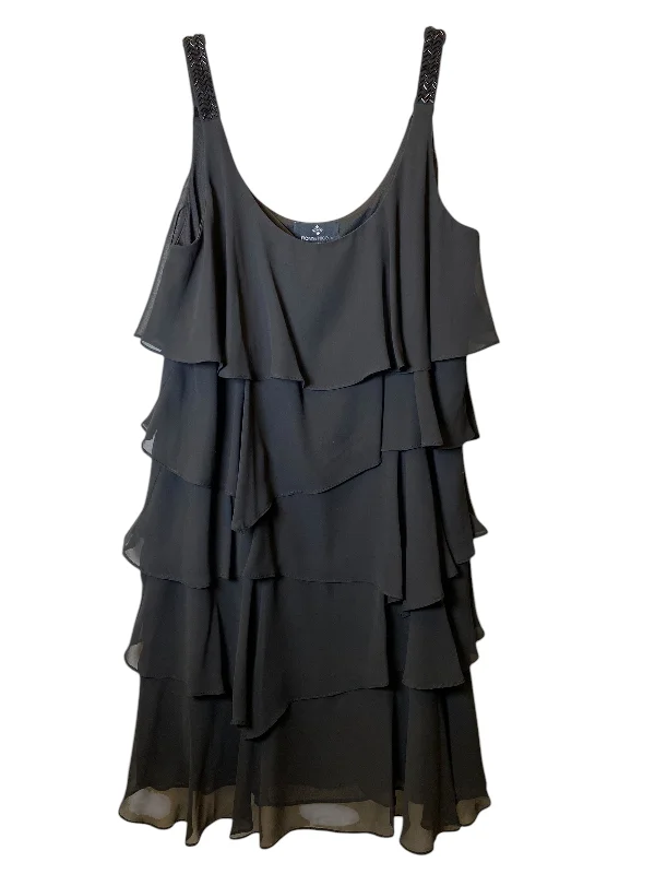 Dress Party Midi By Ronnie Nicole In Black, Size: L