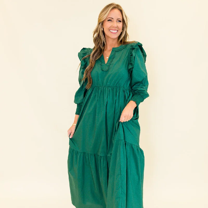 Journey of Us Maxi Dress, Green