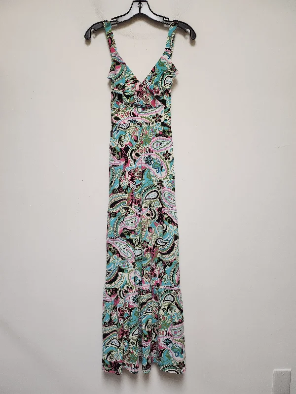 Multi-colored Dress Casual Maxi John Paul Richard, Size L