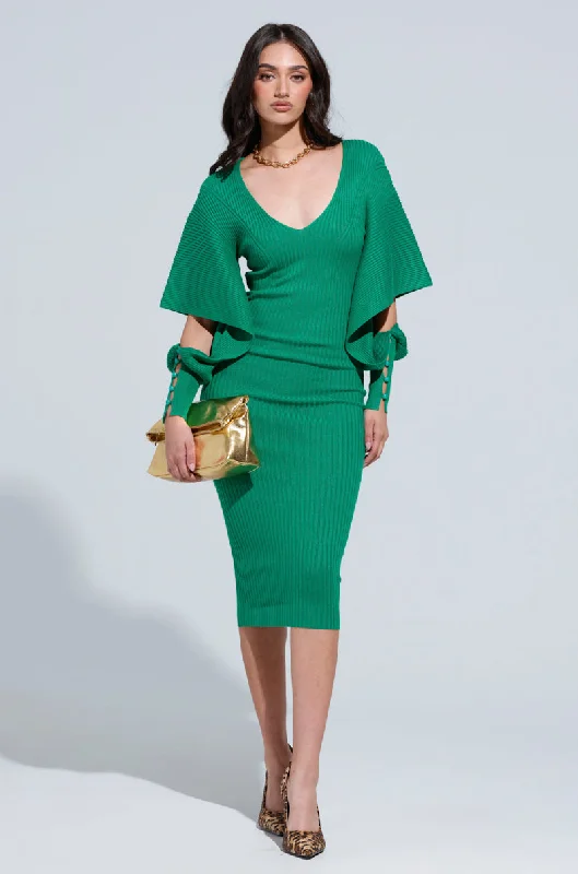 ONE OF YOU SWEATER MIDI DRESS