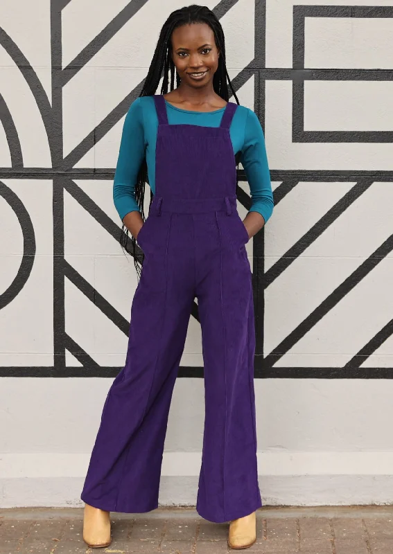 Corduroy Overalls Parachute Purple