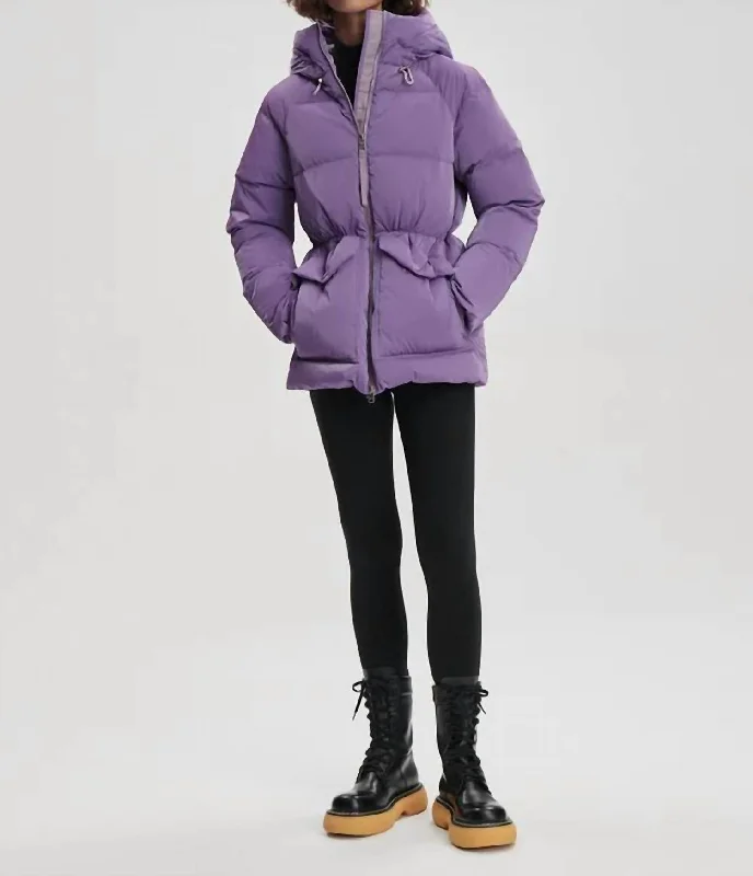 Fullerton Down Jacket In Orchid Dust