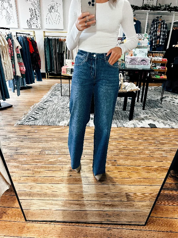 Tease High Rise Loose Fit Jeans