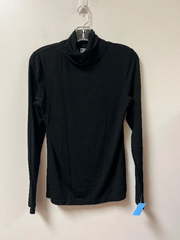 Top Long Sleeve By Clothes Mentor In Black, Size: M