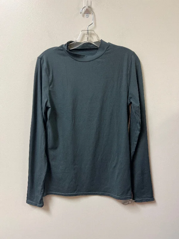 Top Long Sleeve By Clothes Mentor In Grey, Size: M