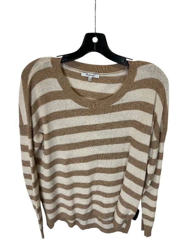 Top Long Sleeve By Madewell In Tan, Size: L